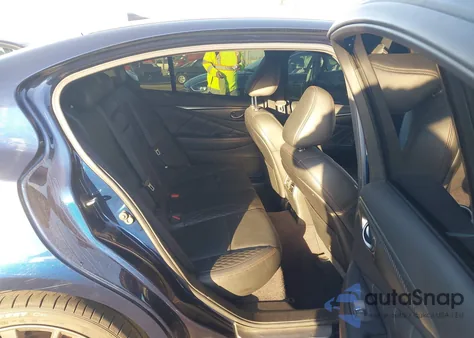 2022 Infiniti Q50 Red Sport 400 z USA, uszkodzony, nr VIN JN1FV7DP5NM370178